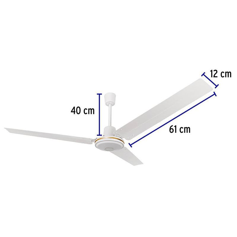 Ventilador De Techo 56 Plg - Volteck