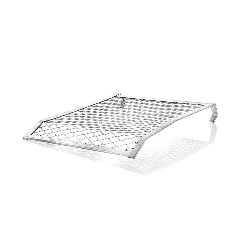 Rejillas De Metal Plateadas - Metal