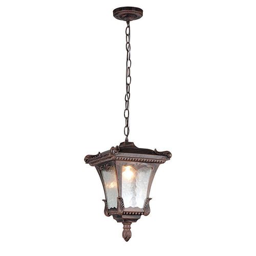 Farol Colgante Para Exterior 'Oriental' Cuadrado Grande 1Bombillox60Wmax - Zlumini