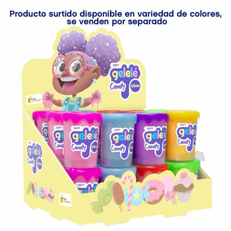 Lata De Slime Dulces Suave 6 Oz - Doce Brinquedo