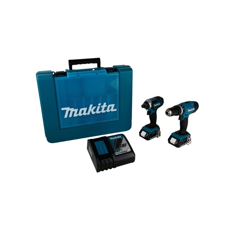 Kit De Taladro Y Atornillador De Impacto 18 V - Makita