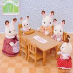 Set De Juego De Comedor Mesa y Sillas - Sylvanian Families
