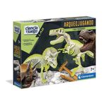 Arqueo jugando T-Rex Y Triceratops - Clementoni