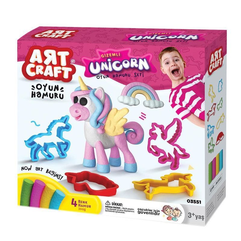 Set De Plasticina Unicornio - Dede