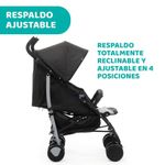 Carruaje Sombrilla Echo Gris 4 Posiciones - Chicco