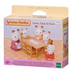 Set De Juego De Comedor Mesa y Sillas - Sylvanian Families