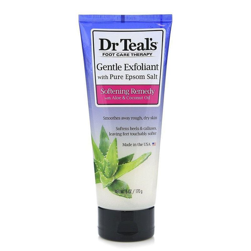 Scrub Para Pies Dr. Teals Aloe Y Aceite Coc - Dr. Teal´S