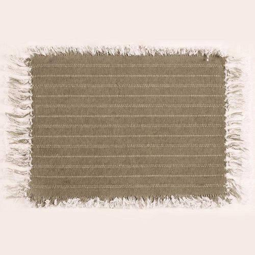 Individual De Algodón Color Beige 38X45 Cm - Viva