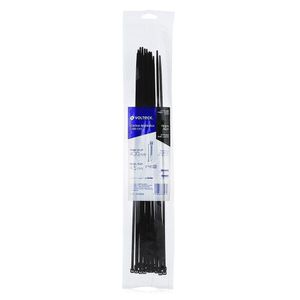 Cincho Estándar De 16 Plg Y 50 Lb Negro 25 Pzas - Volteck