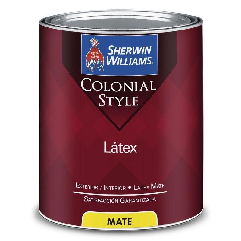 Esmalte Colonial Blanco Ultra Deep Mate 1/4 Gal