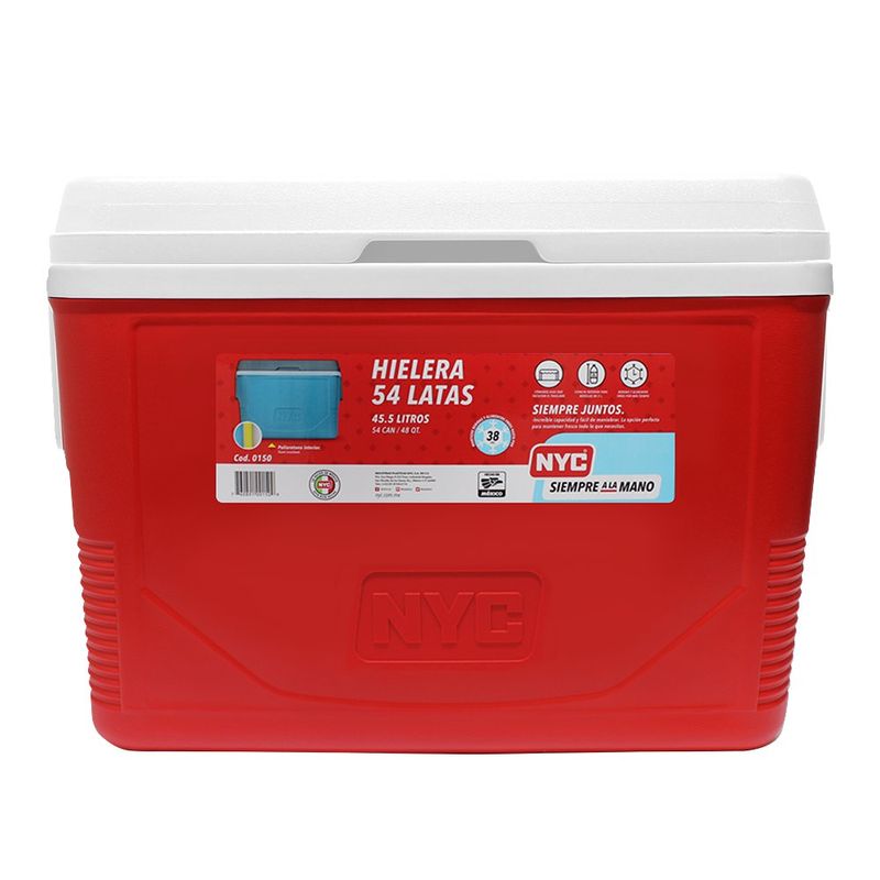 Hielera Nordic 48 Qt Colores Surtidos - Nyc
