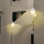 Farol Bronce Blanco 1Xe27 - Tecnolite