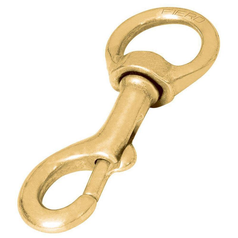 Mosquetón Destorcedor Zincado De 3 3/8 Plg - Fiero
