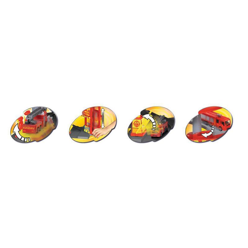 Estación De Rescate Para Bomberos Colores Surtidos - Dickie Toys