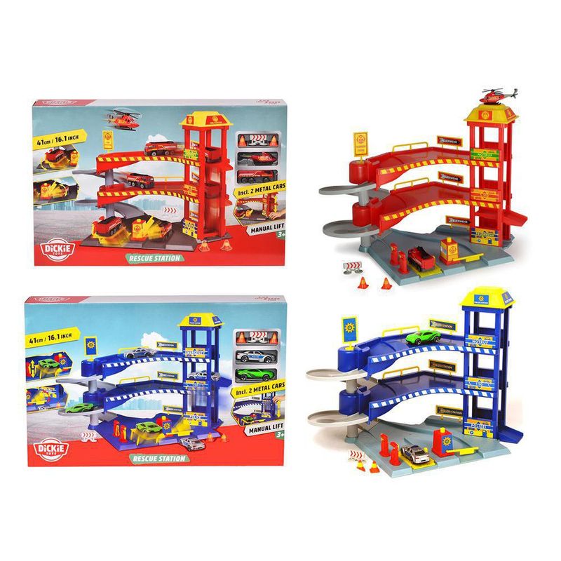 Estación De Rescate Para Bomberos Colores Surtidos - Dickie Toys