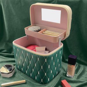 Caja Organizadora para Maquillaje y Accesorios Verde
