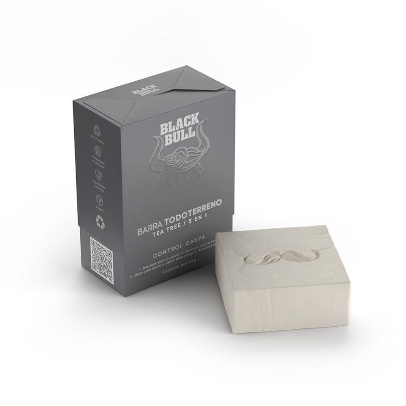 Barra 5 En 1 Control Caspa - Black Bull