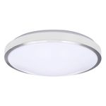Plafón De Techo Con Borde Grueso Blanco 35 Cm Led 18W - Z