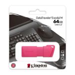 Memoria Usb Rosada de 64 Gb - Kingston