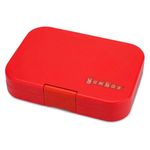 Lonchera Infantil Yumbox con Compartimentos Diseño Autos Color Rojo
