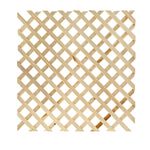 Celosía Madera Natural 2 Pies X 24 Plg
