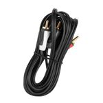 Cable de Audio y Video RCA Negro 3.65 M
