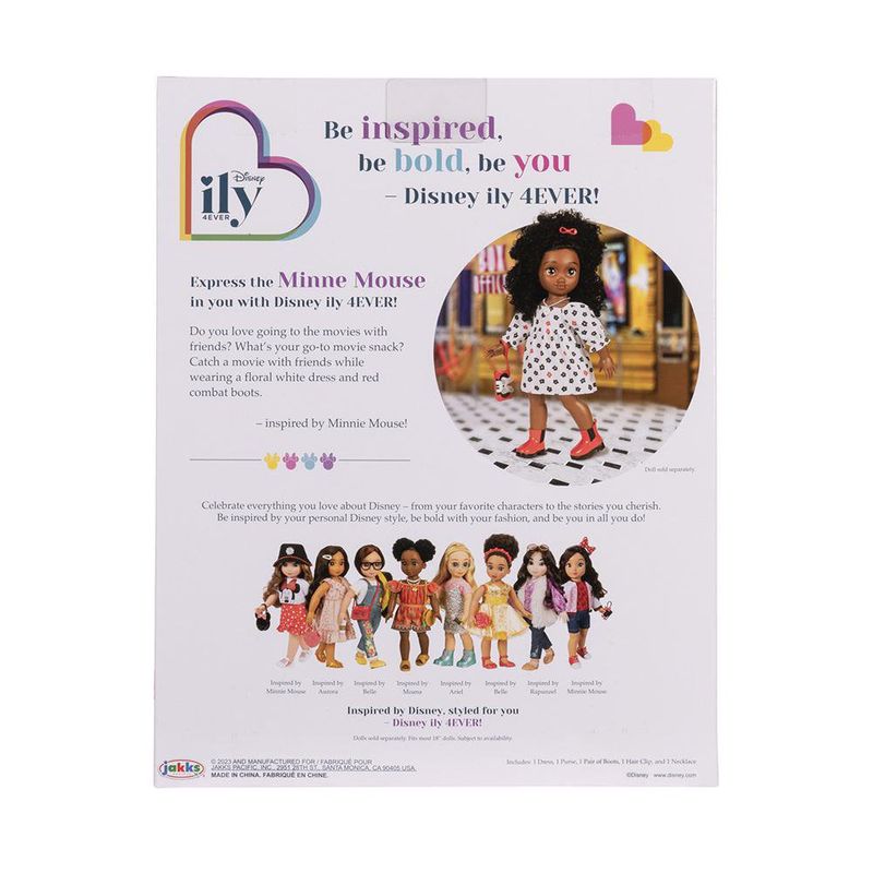 Ropa Para Muñeca De Minnie Mouse - Disney Ily 4ever