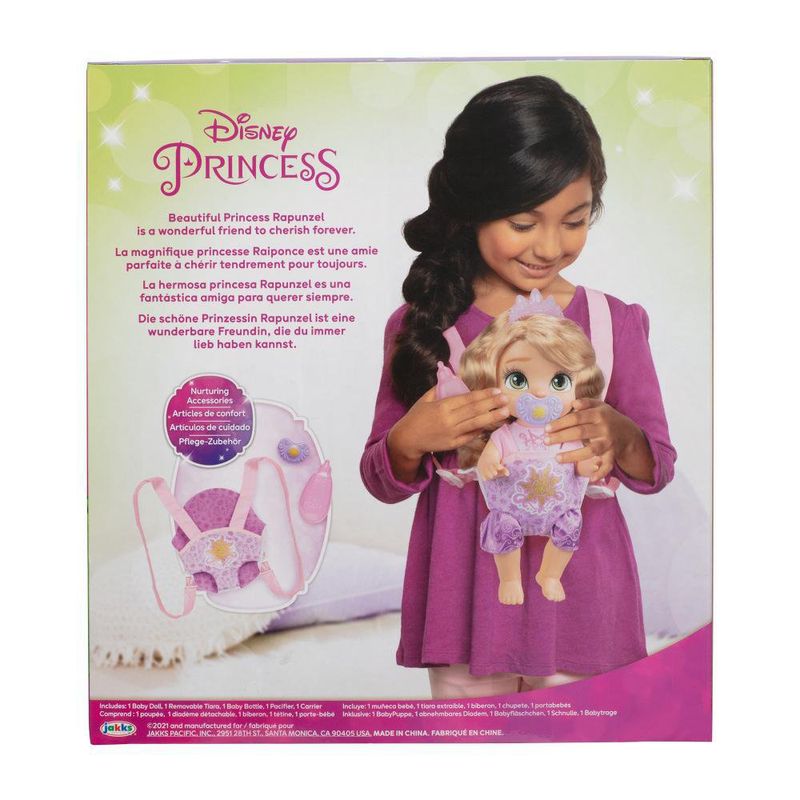 Muñeca Princesa Bebe Y Portabebés Diseños Surtidos - Disney Princess