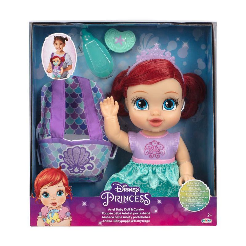 Muñeca Princesa Bebe Y Portabebés Diseños Surtidos - Disney Princess