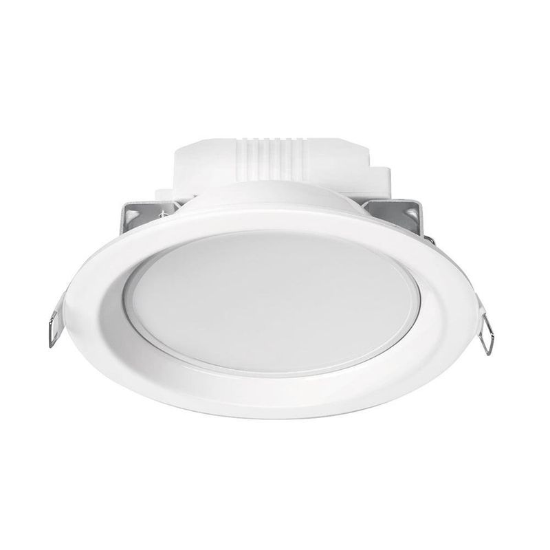 Lámpara LED Redonda Empotrable Luz Cálida 6 W - Volteck