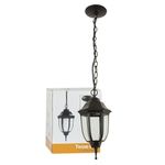 Farol Colgante Para Exterior Negro 1Bomb - Tecnolite