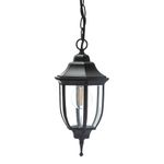 Farol Colgante Para Exterior Negro 1Bomb - Tecnolite