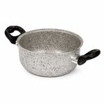 Cacerola Antiadherente Tipo Piedra de 16 cm