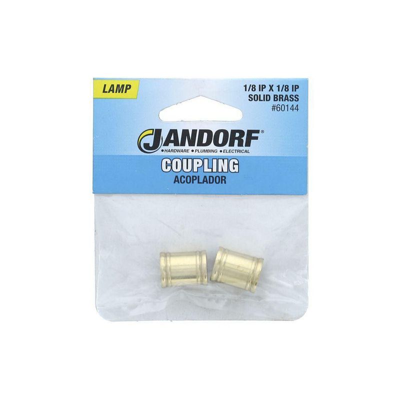 Acopladores 1/8 Dorado Jandorf