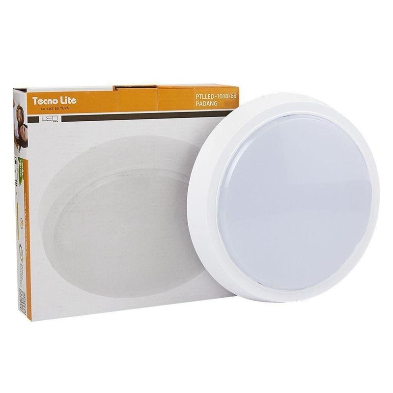 Plafón De Techo Blanco Led 6500K - Tecnolite