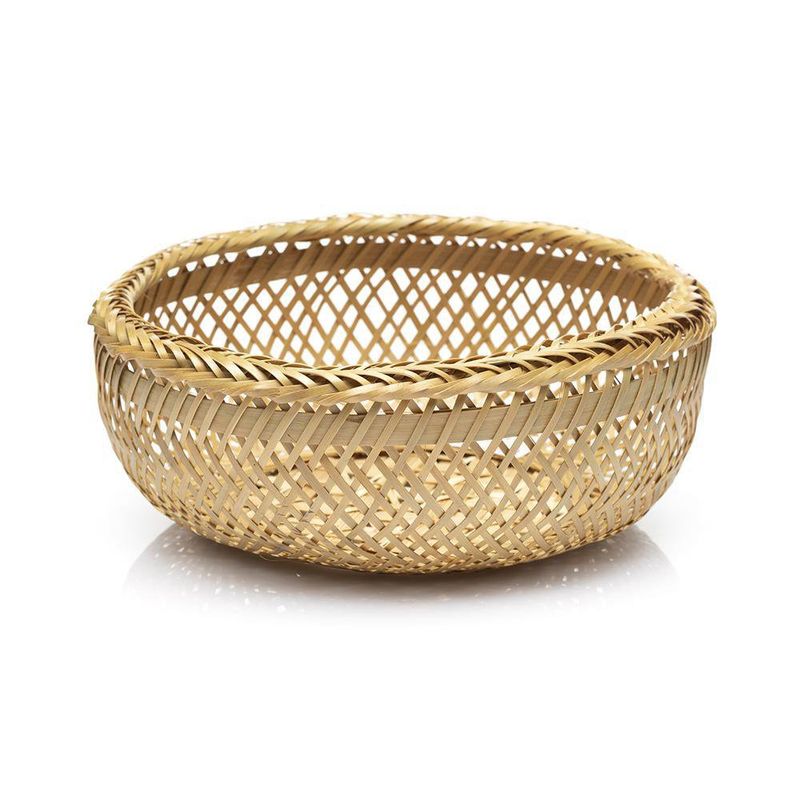 Panera Redonda De Fibra De Bambú