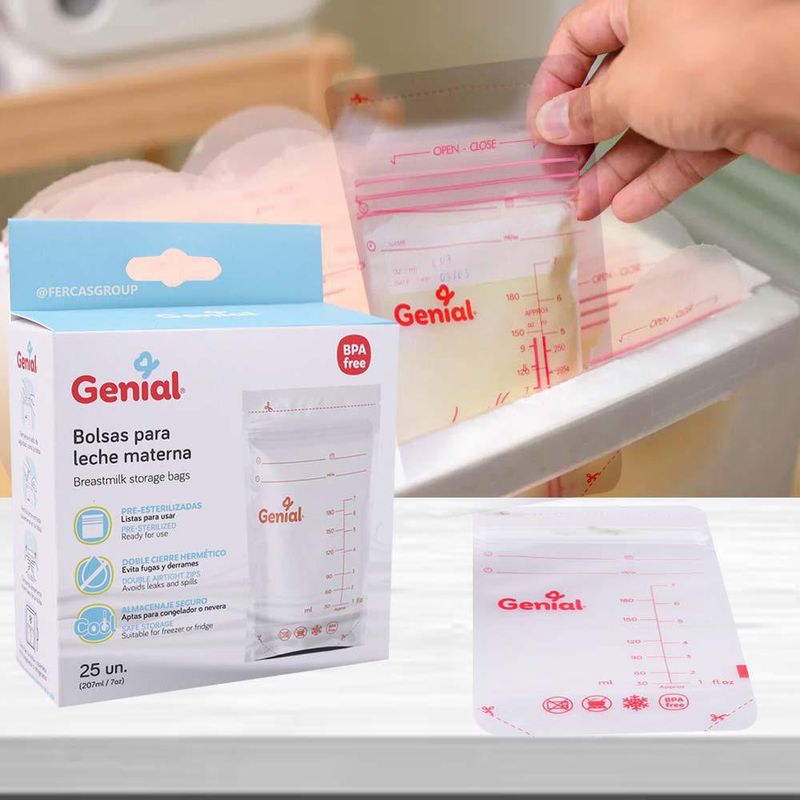 Bolsa para Almacenamiento de Leche