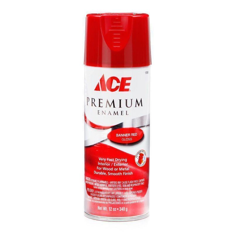 Pintura En Spray Rojo Brillante - Ace