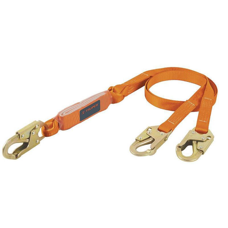 Línea De Vida De Acero Con Doble Gancho - Truper