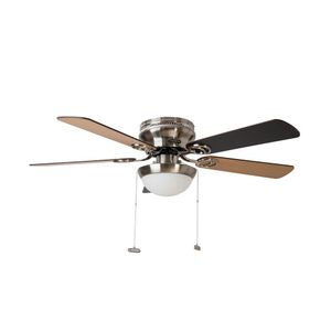 Ventilador de Techo Acabado Satinado Maple y Chocolate 42 Plg