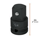 Adaptador De Impacto 1/2x3/4 Plg - Truper