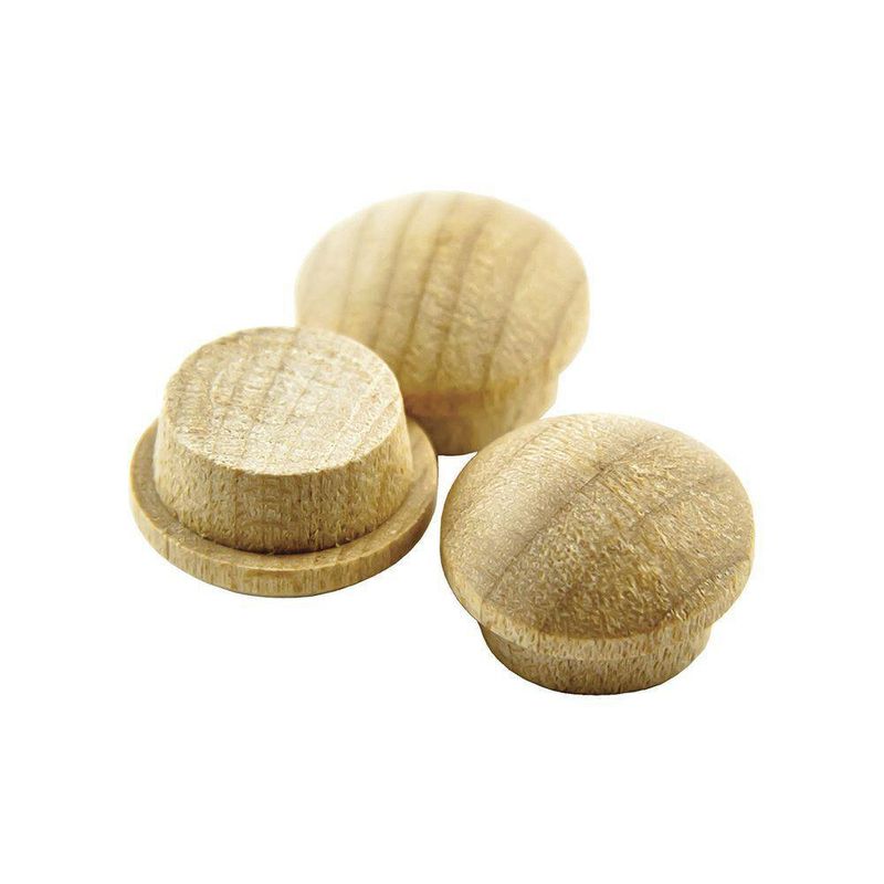 Tapón De Madera Cabeza Hongo 1/2 Plg - Wolfcraft