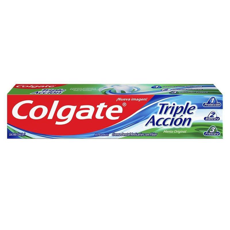 Pasta De Dientes Triple Acción 75 Ml - Colgate