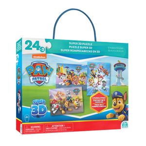 Set de 3 Súper Rompecabezas 3D Paw Patrol