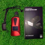 Luz Blanca Recargable Con Bocina Y Pantalla Para Bicicleta - Lider Bike