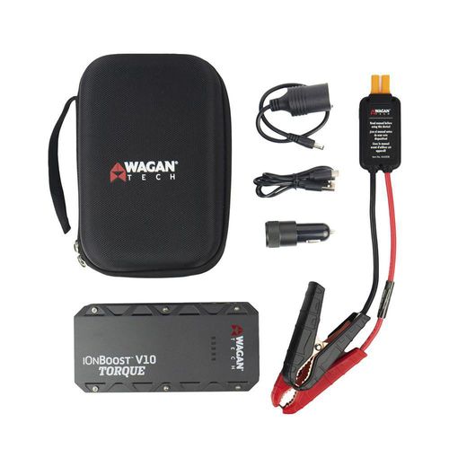 Arrancador y Cargador Portátil para Batería de Carro 12 V de 1000 A