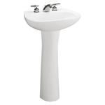 Lavamanos con Pedestal Máximo Blanco