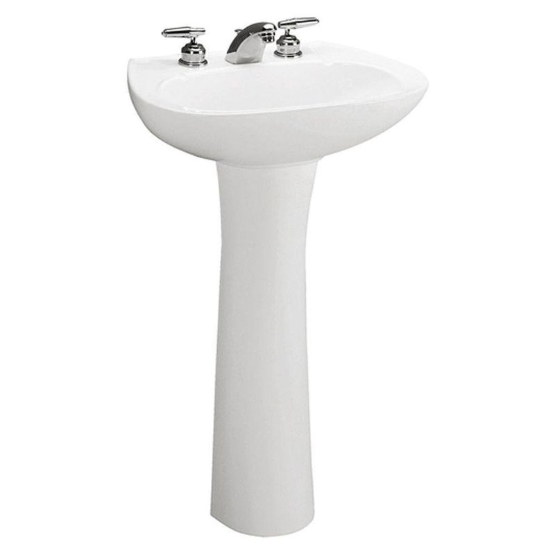 Lavamanos con Pedestal Máximo Blanco