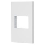 Placa De 1 Módulo Blanca - Volteck
