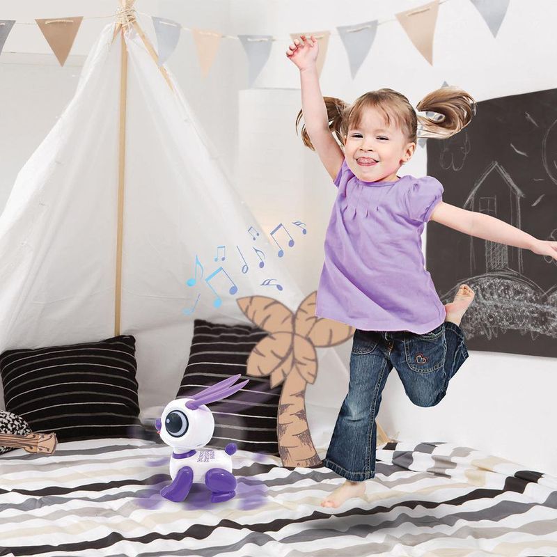 Robot Mini Conejo con Luces y Sonido - Lexibook